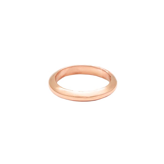 Love Journey Wedding Band in 14kt Rose Gold