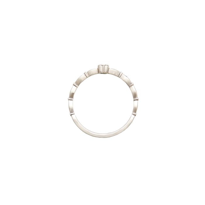 Connecting Hearts Diamond Platinum Ring