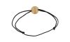 Wood Symbol | Five Elements String Bracelet in 14kt Yellow Gold