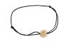 Metal Symbol | Five Elements String Bracelet in 14kt Yellow Gold