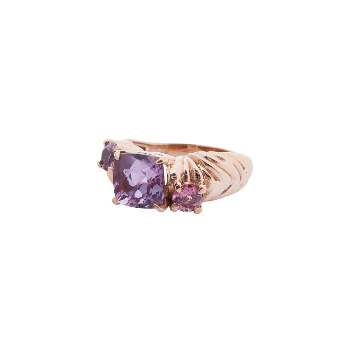 Skin Design Ring in 18kt Rose Gold