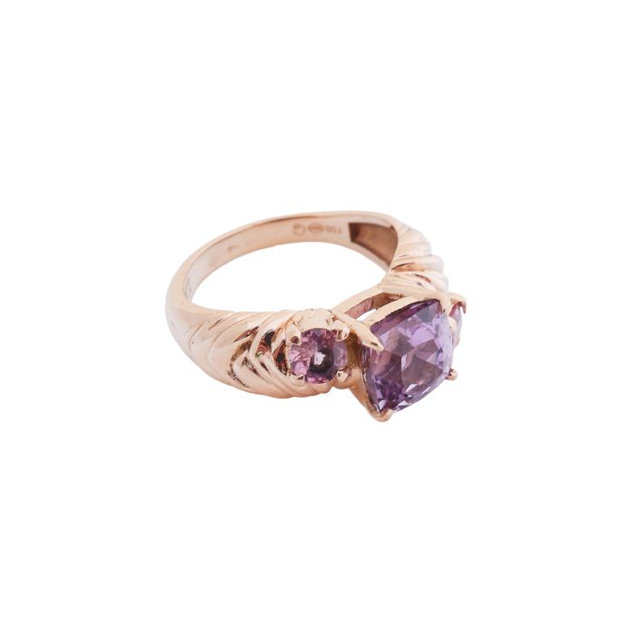 Skin Design Ring in 18kt Rose Gold