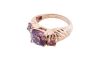 Skin Design Ring in 18kt Rose Gold