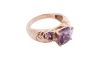 Skin Design Ring in 18kt Rose Gold