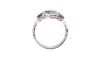 Lyra Promise Ring in 18kt White Gold