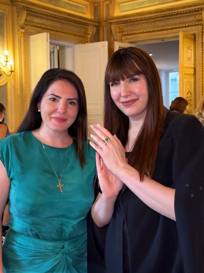 Milano memory cocktail ring