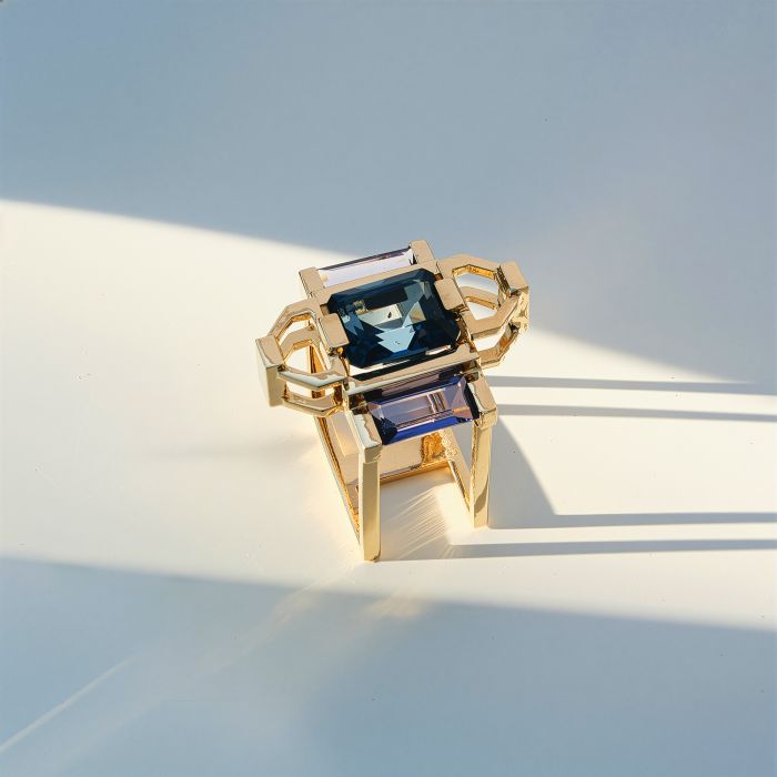 Milano memory cocktail ring